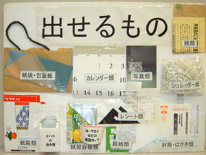 出せるもの(例)