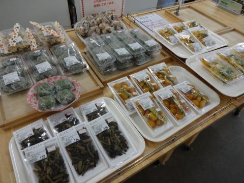 上九農産物直売所(売り場)