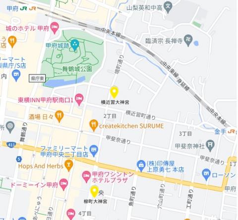 大神宮祭マップ